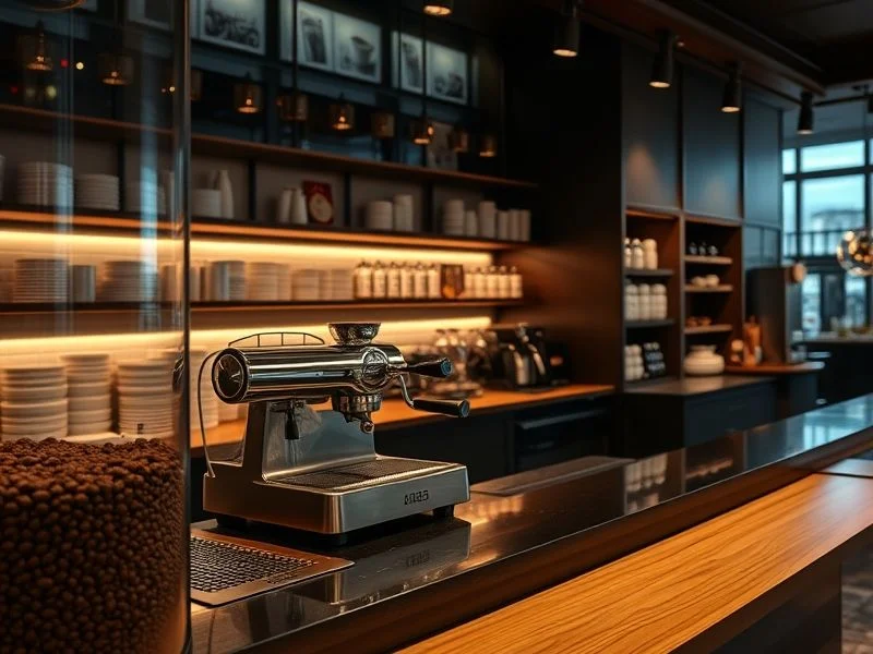 Intricate, abstract close-up of dark, rich coffee crema forming on an espresso shot.